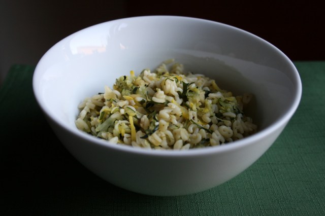 Lemon Terragon Pasta with Zucchini and Summer Squash